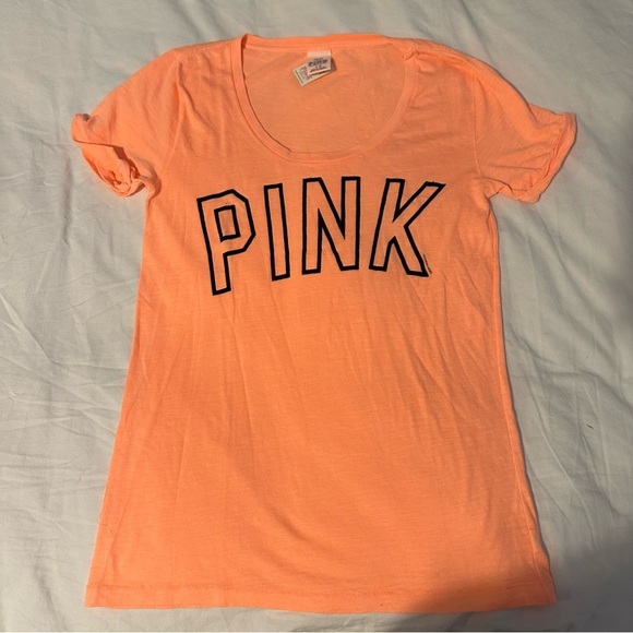 Victoria's Secret Pink Short Sleeve Tee Shirt - Picture 1 of 3